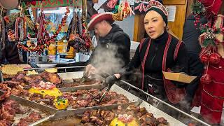 Most Famous Christmas Street Food Tour in Europe!