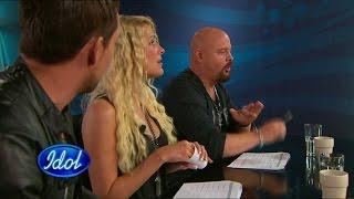 Anders Bagge rappar på finska i Idol 2009 - Idol Sverige (TV4)