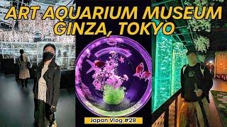 Japan's Beautiful Art Aquarium Museum | SONY, UNIQLO & MUJI Flagship Stores in Ginza, Tokyo