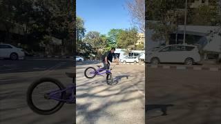 Three Different Stunt Challenge AcceptedBy Akram Bmx Rider #shorts #bmxstreet #bmxindia #foryou