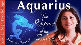Aquarius zodiac sign  personality  (psychology, love, work...)