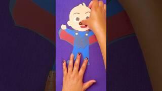 Easy CoComelon Halloween Crafts! DIY Vampire JJ Costume 1-2-3! #shorts #cocomelon