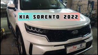Установка фаркопа под американский квадрат на Kia Sorento рестайлинг 2022  Автохаус 69 Тверь