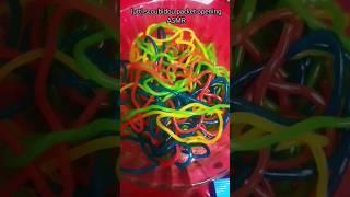 lutti scoubidou packet opening ASMR/Candy #shorts #candy #asmr #ytshorts #opening #trending #viral