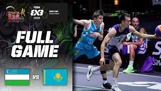 Uzbekistan v Kazakhstan | Men | Full Game | FIBA 3x3 Asia Cup 2022 | 3x3 Basketball
