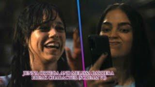 Jenna Ortega and Melissa Barrera Funny Moments in Scream VI