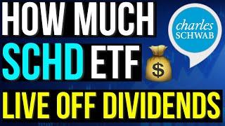 How Much SCHD to Live off Dividends?! (Retire Early On SCHD)