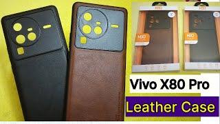 Vivo X80 Pro Leather Back Cover / Vivo X80 Pro Premium Case / Vivo X80 Pro Case Cover / #trakintech