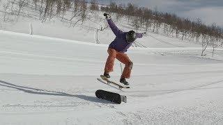 Snowskate in Sweden 6