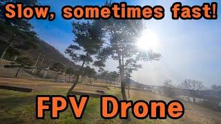 FPV Drone 천천히~ 때론 빠르게~! 1960kv /FPV Drone, slow, sometimes fast!/Freestyle FPV/@SeewebFPV