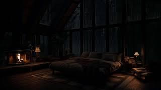 ️Escape to a Cozy Rain Cabin | Immerse Yourself in Relaxing Rain Ambience for the Ultimate Comfort