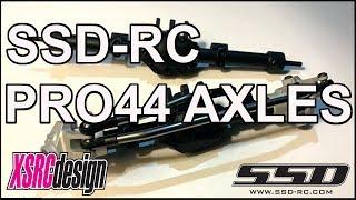 SSD-RC pro 44 axle assembly