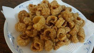 How to make Crispy Pork Skin crackers