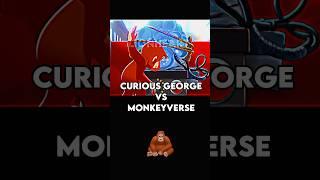 Curious George vs Monkeyverse (100 SUBS SPECIAL) #meme #edit #monkey