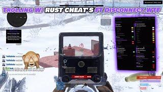 Trolling On a 500+ Pop Clan Server With RUST CHEAT'S