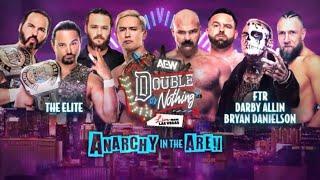 The Elite Vs Team AEW — Anarchy in the Arena AEW Double Or Nothing 2024