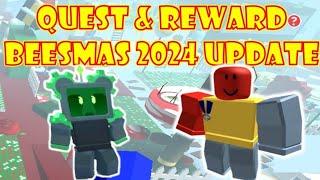 HOW TO COMPLETE ONETT & ROBO BEAR QUEST & REWARDS [] BEESMAS 2024 UPDATE [] ROBLOX