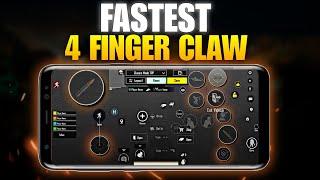 How To Get FASTEST 4 Finger Claw Control Setting | BGMI/PUBG