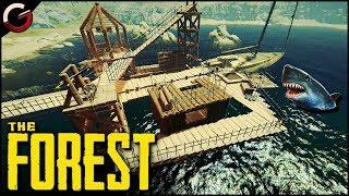EPIC WATER BASE! BUILD and DEFEND on the YACHT | The Forest Gameplay