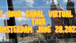 1 HOUR CANAL VIRTUAL TOUR IN AMSTERDAM, THE NETHERLANDS