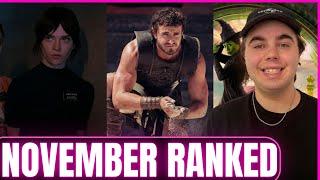 Ranking November 2024's Movies from WORST to BEST