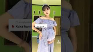 bumil cute tik tok an