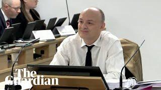 Dominic Cummings questioned over ‘misogynistic’ messages at Covid inquiry