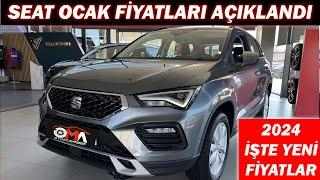 SON DAKİKA|SEAT OCAK 2024 FİYATLARI AÇIKLANDI|GÜZEL HABER İŞTE YENİ FİYATLAR