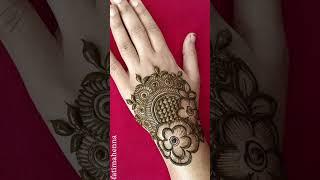 Stylish Arabic Mehndi Design |Mehndi Design |Henna |Simple Mehndi |New Mehndi |Mehandi #shorts