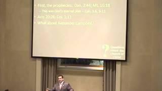 Chad Dollahite - "Questions About the Church of Christ" pt. 2 - 10/20/13 a.m.