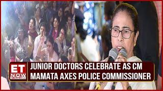 Junior Doctors Celebrate as CM Mamata Banerjee Meets Their Demands and Removes Police Commissioner