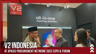 V2 Indonesia at APKASI Procurement Network 2023 Expo & Forum