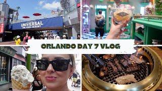 DAY 7 ORLANDO VLOG :-) - HARRY POTTER AT IOA & UNIVERSAL STUDIOS - GYU KAKU DINNER  - MAY 2023