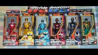 Review: Ninpuu Sentai Hurricaneger Sentai Hero Vinyl Figures Set