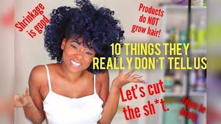 What YouTubers and Brands Won't Say | Natural Hair Facts & Tips We ALL Need To Know