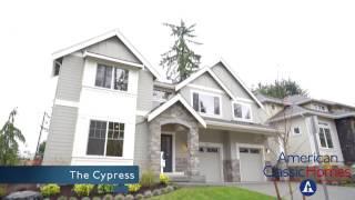 The Cypress Plan at Discovery Grove in Sammamish, WA  | American Classic Homes