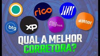 Qual a melhor corretora de investimentos para iniciantes? Rico, XP, Clear, Sofisa, Nubank, BTG?