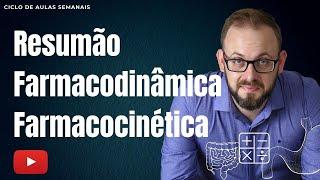 Aula Farmacologia | Resumo Introdução a Farmacologia, Farmacocinética e Farmacodinâmica