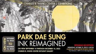 Charles B. Wang Center| Installing Park Dae Sung's "Magnificent View of Samneung (2017)"