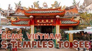 5 Incredible Temples To See in Ho Chi Minh City, Vietnam. HCMC Temples. Couples Travel Vlog.