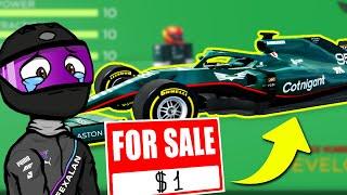 If I Lose , I Sell My $22,706,200 F1 CAR For $1