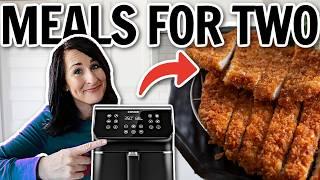 EASY AIR FRYER RECIPES for TWO that are YUMMY