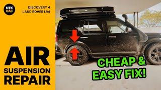 FIX Air Suspension EASY and CHEAP - Land Rover Discovery 4 LR4