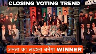 Bigg Boss 18 closing voting trend जनता का लाडला vivian dsena बनेगा winner