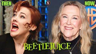 Beetlejuice (1988 vs 2024) Cast  Then and Now - 36 Years Later