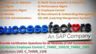 SAP Successfactors Online Training