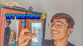 YouTube 1st Income ️ Pehli income Aagai YouTube ki taraf SE 