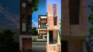 20x40 modern House design in low budget / House elevation / Front elevation design