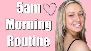 My Law of Attraction Morning Routine // 5am Club