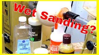 5 Reasons for Woodturners to Wet Sand!